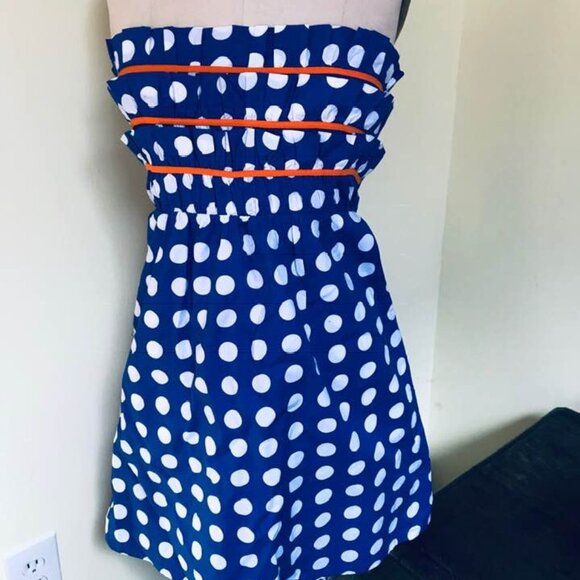Judith March Polka dot Dress Sz M - Picture 1 of 7